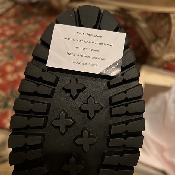 Timberland London Square Cheetah Print
Calf Hair Lug Sole Block Combat Boots 8 - Picture 11 of 13